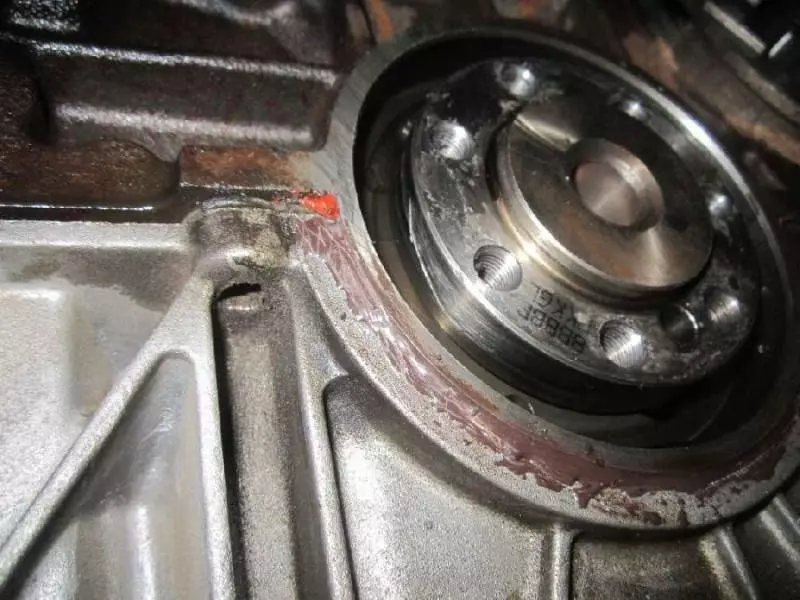 Замена сальника коленвала на Mazda 3