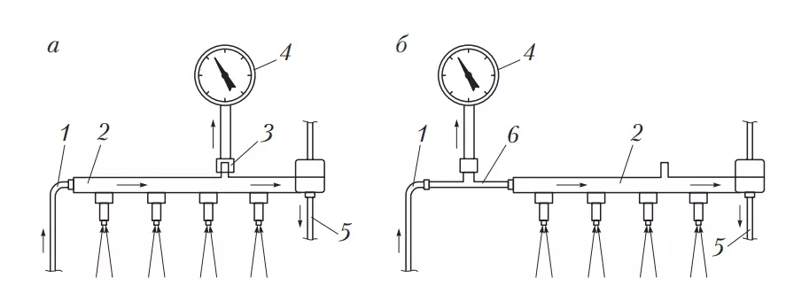 Измерение давления в многоточечных системах впрыска с клапаном Шредера и без него