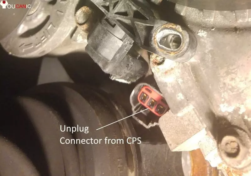 Датчик положения коленвала Mazda 6