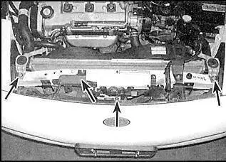 Замена бампера Mazda 626 1991-1998